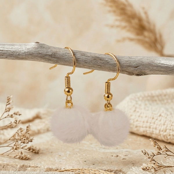 boucle d'oreille en acier inoxydable