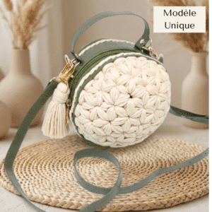 sac boule tendance fait au crochet
